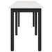 bancă Alb 160 x 35 x 45 cm Lemn de pin masiv - WALTI WALTI