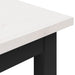 bancă Alb 200 x 35 x 45 cm Lemn de pin masiv - WALTI WALTI