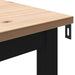 Masă de dining natural 70 x 70 x 75 cm Lemn de pin masiv - WALTI WALTI