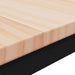 Masă de dining natural 70 x 70 x 75 cm Lemn de pin masiv - WALTI WALTI
