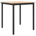Masă de dining natural 70 x 70 x 75 cm Lemn de pin masiv - WALTI WALTI