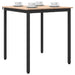 Masă de dining natural 70 x 70 x 75 cm Lemn de pin masiv - WALTI WALTI