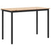 Masă de dining natural 110 x 55 x 75 cm Lemn de pin masiv - WALTI WALTI