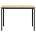 Masă de dining natural 110 x 55 x 75 cm Lemn de pin masiv - WALTI WALTI