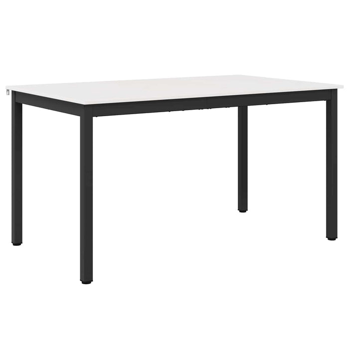 Masă de dining Alb 150 x 90 x 75 cm Lemn de pin masiv WALTI