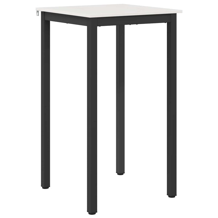 Masă de bar Alb 60 x 60 x 105 cm Lemn de pin masiv WALTI