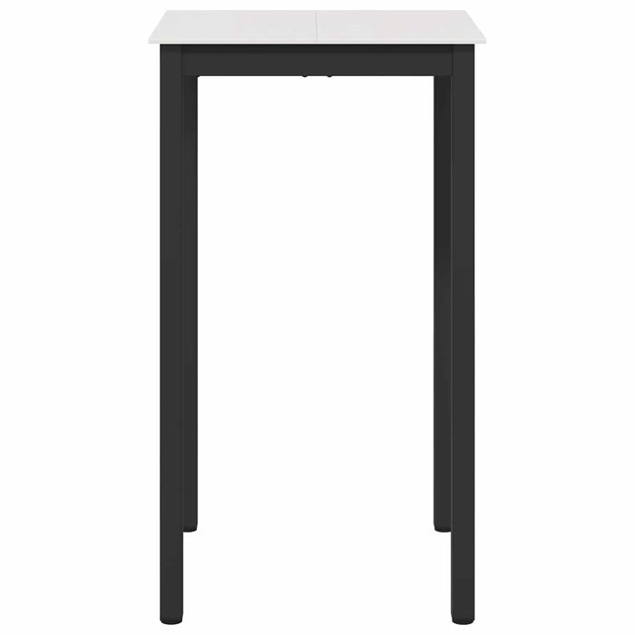 Masă de bar Alb 60 x 60 x 105 cm Lemn de pin masiv WALTI