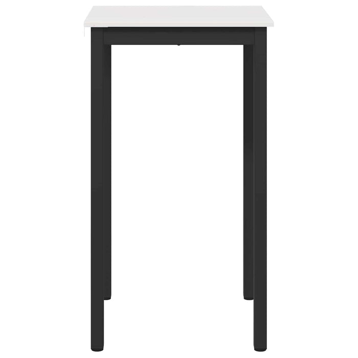 Masă de bar Alb 60 x 60 x 105 cm Lemn de pin masiv WALTI