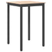 Masă de bar natural 110 x 55 x 105 cm Lemn de pin masiv - WALTI WALTI