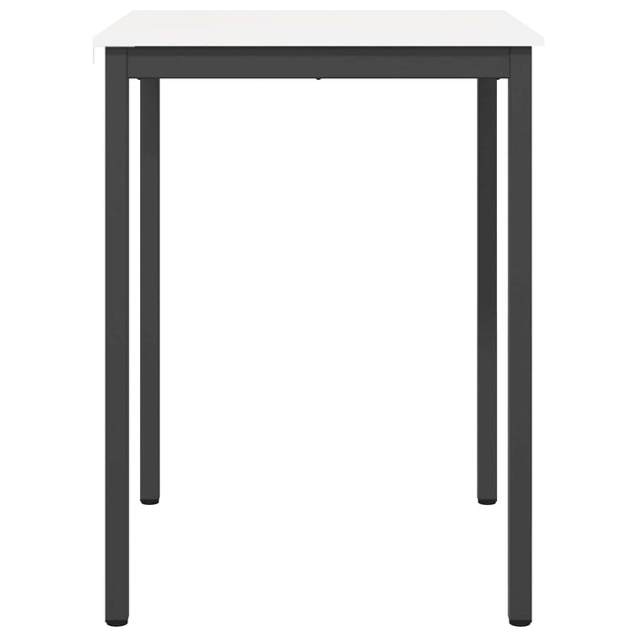 Masă de bar Alb 80 x 80 x 105 cm Lemn de pin masiv WALTI