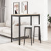 Masă de bar natural 110 x 55 x 105 cm Lemn de pin masiv - WALTI WALTI