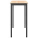 Masă de bar natural 110 x 55 x 105 cm Lemn de pin masiv - WALTI WALTI