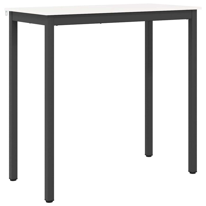 Masă de bar Alb 110 x 55 x 105 cm Lemn de pin masiv WALTI
