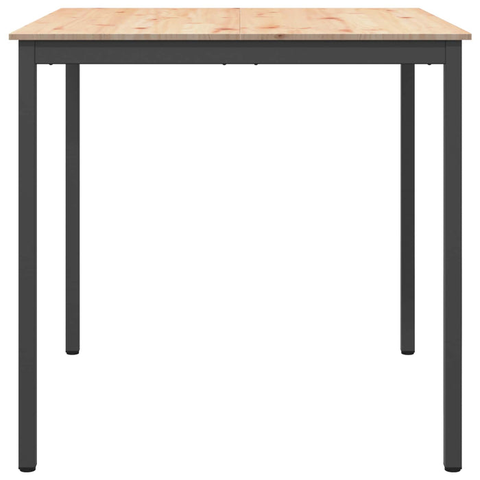 Masă de bar natural 110 x 55 x 105 cm Lemn de pin masiv - WALTI WALTI