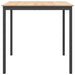 Masă de bar natural 110 x 55 x 105 cm Lemn de pin masiv - WALTI WALTI