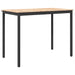 Masă de bar natural 110 x 55 x 105 cm Lemn de pin masiv - WALTI WALTI