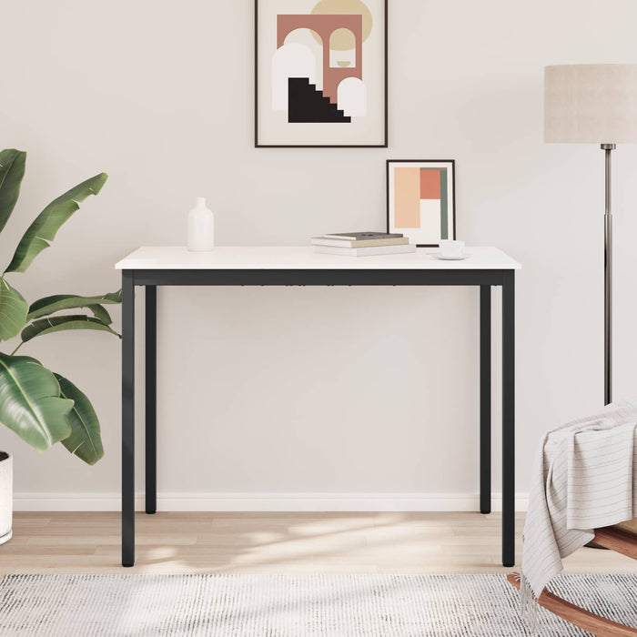 Masă de bar Alb 140 x 80 x 105 cm Lemn de pin masiv WALTI