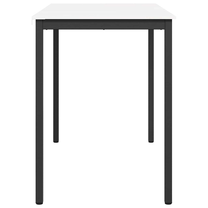 Masă de bar Alb 140 x 80 x 105 cm Lemn de pin masiv WALTI