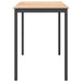 Masă de bar natural 110 x 55 x 105 cm Lemn de pin masiv - WALTI WALTI
