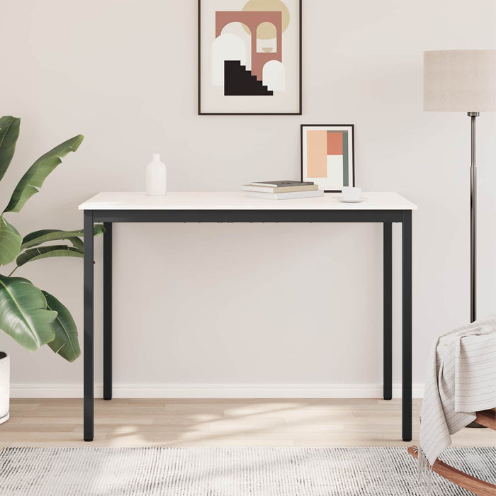 Masă de bar Alb 150 x 80 x 105 cm Lemn de pin masiv WALTI