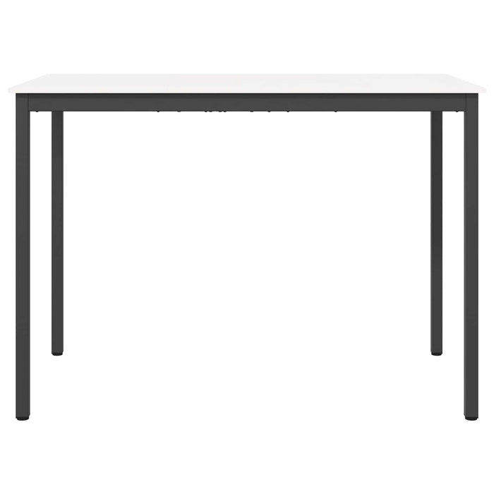 Masă de bar Alb 150 x 80 x 105 cm Lemn de pin masiv WALTI