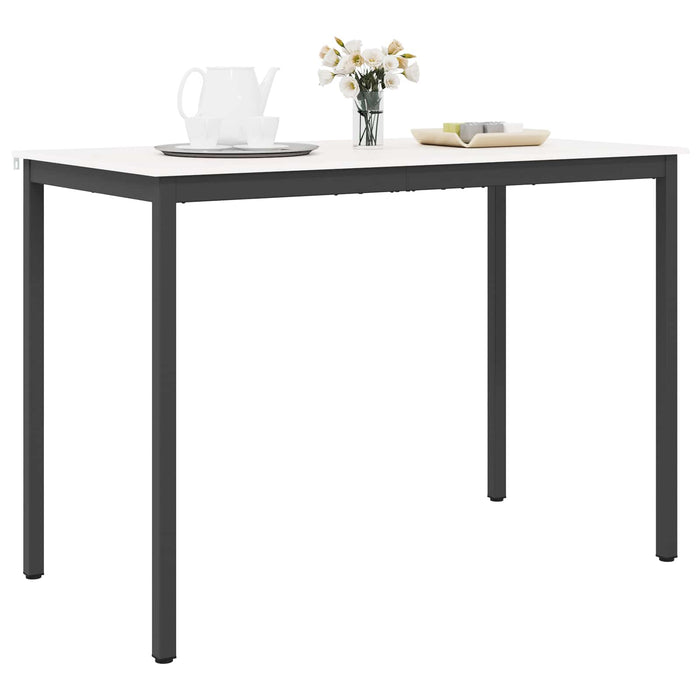 Masă de bar Alb 150 x 80 x 105 cm Lemn de pin masiv WALTI