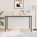 Masă de bar natural 110 x 55 x 105 cm Lemn de pin masiv - WALTI WALTI