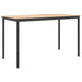 Masă de bar natural 110 x 55 x 105 cm Lemn de pin masiv - WALTI WALTI