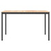 Masă de bar natural 110 x 55 x 105 cm Lemn de pin masiv - WALTI WALTI