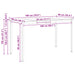 Masă de bar natural 110 x 55 x 105 cm Lemn de pin masiv - WALTI WALTI