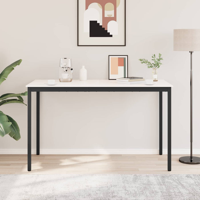 Masă de bar Alb 180 x 90 x 105 cm Lemn de pin masiv WALTI