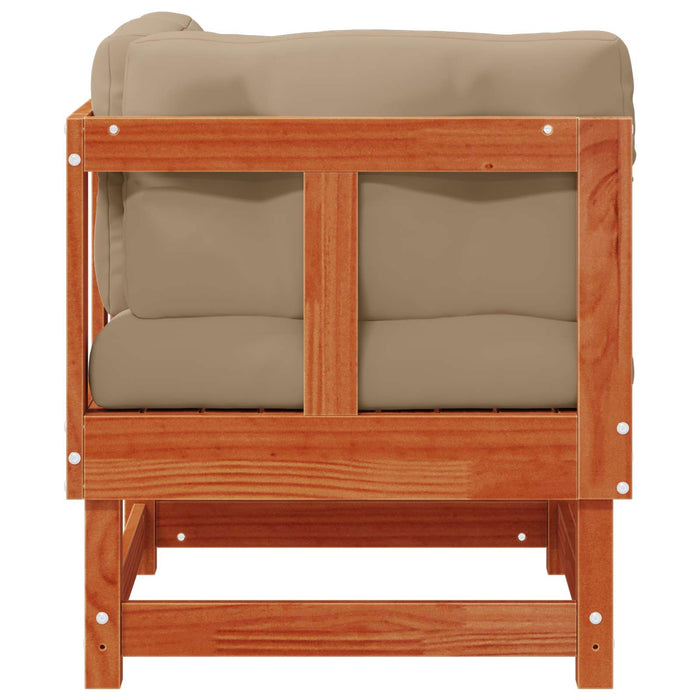 4 Bucată Unități de canapea sectională Lemn de pin masiv - WALTI WALTI