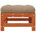 Suport pentru picioare de grădină Lemn masiv de pin Maro Ceară - WALTI WALTI