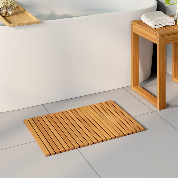 Covoraș de baie Maro 60 x 40 cm Lemn Solid de Acacia - WALTI WALTI
