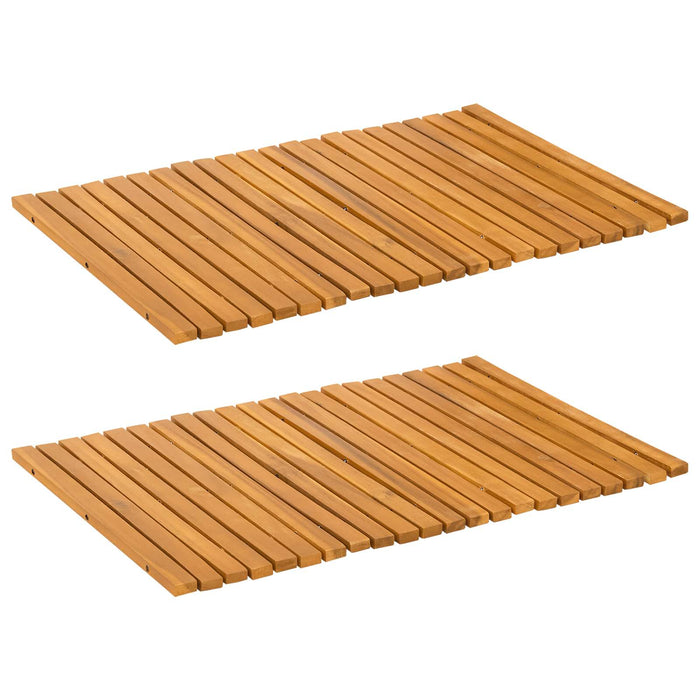 Covoraș de baie Maro 60 x 40 cm Lemn Solid de Acacia - WALTI WALTI