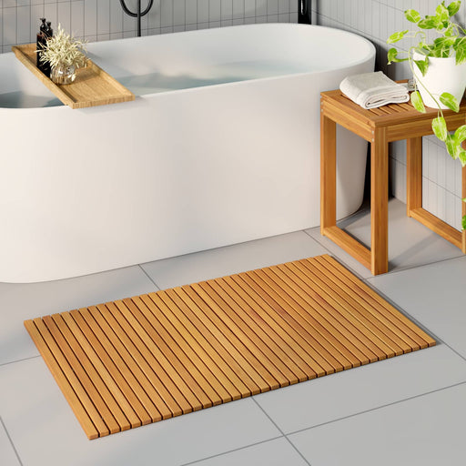 Covoraș de baie Maro 100 x 60 cm Lemn Solid de Acacia - WALTI WALTI