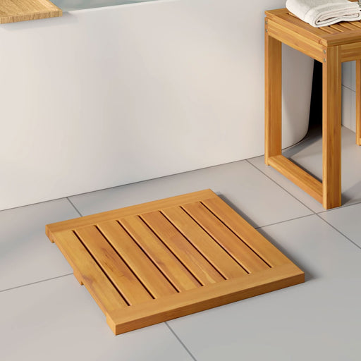 Covoraș de baie Simplu Maro 50 x 50 cm lemn - WALTI WALTI