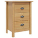 Dulap de noapte cu sertar HILL Maro miere 46 x 35 x 65 cm - WALTI WALTI