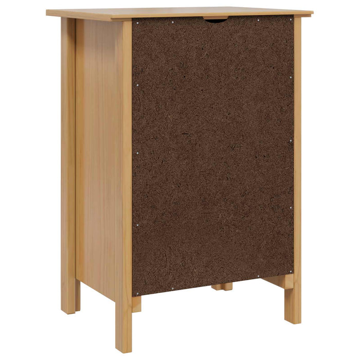 Dulap de noapte cu sertar HILL Maro miere 46 x 35 x 65 cm - WALTI WALTI