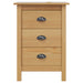 Dulap de noapte cu sertar HILL Maro miere 46 x 35 x 65 cm - WALTI WALTI