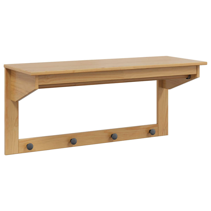 Răcător de paltoane Maro miere 90 x 35 x 41.5 cm - WALTI WALTI