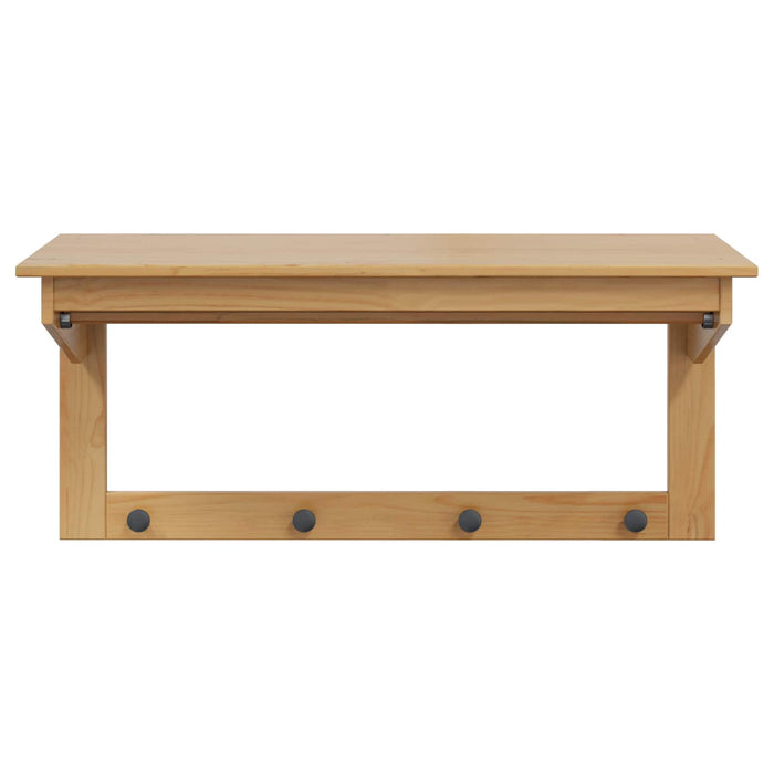 Răcător de paltoane Maro miere 90 x 35 x 41.5 cm - WALTI WALTI