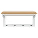 Răcător de paltoane Alb și maro cu miere 90 x 35 x 41.5 cm - WALTI WALTI