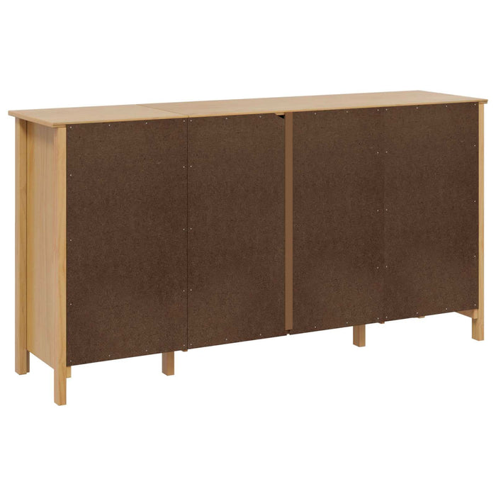 Bufet cu ușă HILL Maro miere 154 x 40 x 80 cm Lemn masiv de pin - WALTI WALTI