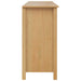 Bufet cu ușă HILL Maro miere 154 x 40 x 80 cm Lemn masiv de pin - WALTI WALTI
