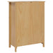 Cabinet pentru vin HILL Maro miere 79.5 x 40 x 107.5 cm - WALTI WALTI