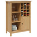 Cabinet pentru vin HILL Maro miere 79.5 x 40 x 107.5 cm - WALTI WALTI
