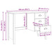 Birou cu Sertare Maro miere 100 x 45 x 74 cm Lemn de pin masiv - WALTI WALTI