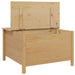 Masă de cafea Maro miere 79.5 x 79.5 x 49 cm Lemn de pin masiv - WALTI WALTI