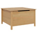 Masă de cafea Maro miere 79.5 x 79.5 x 49 cm Lemn de pin masiv - WALTI WALTI